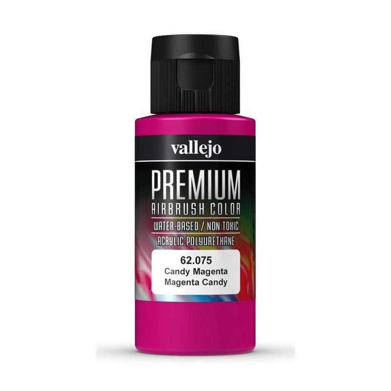Vallejo AV62075 Premium Colour Candy Magenta 60 ml (8938267640045)