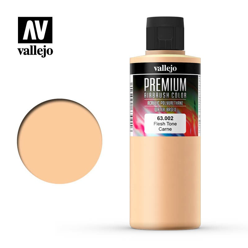 Vallejo AV63002 Premium Colour Fleshtone 200ml