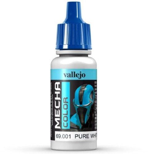 Vallejo AV69001 Mecha Colour Pure White 17ml (8938273538285)