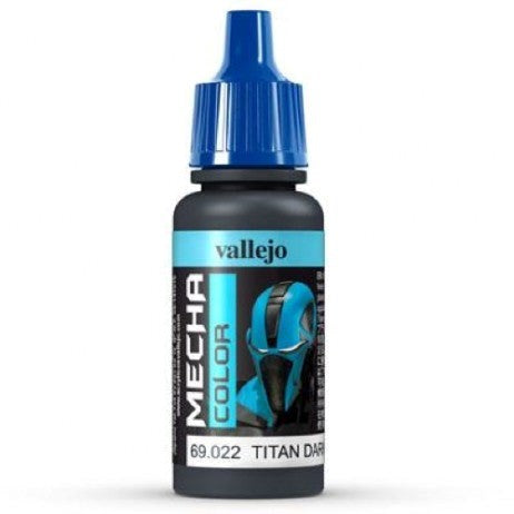 Vallejo AV69022 Mecha Colour Titan Dark Blue 17ml (8938275438829)