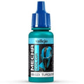 Vallejo AV69023 Mecha Colour Turquoise 17ml (8938275537133)