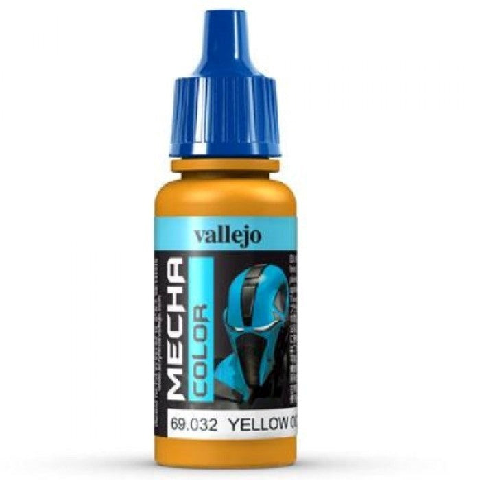 Vallejo AV69032 Mecha Colour Yellow Ochre 17ml (8938276356333)