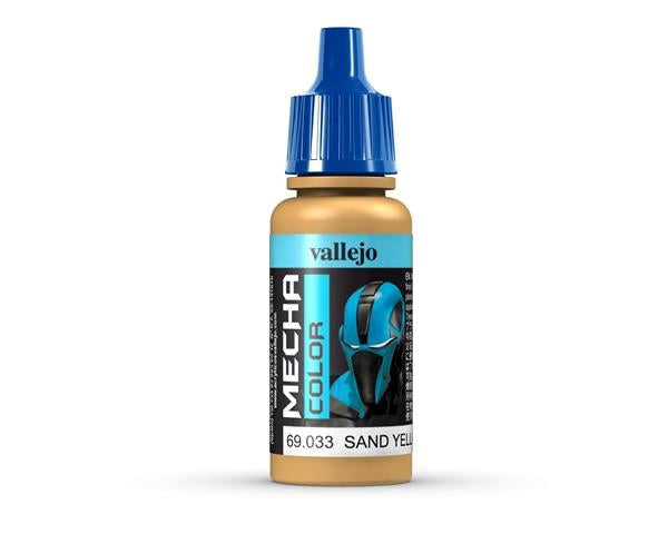 Vallejo AV69033 Mecha Colour Sand Yellow 17ml (8938276454637)