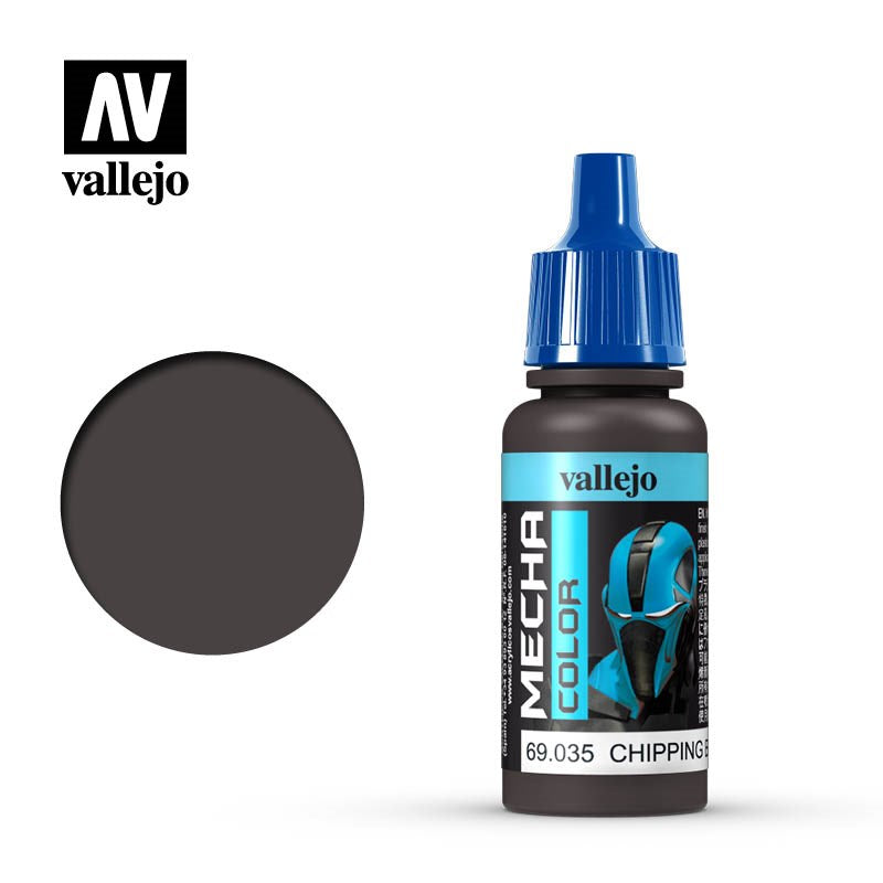 Vallejo AV69035 Mecha Colour Chipping Brown 17ml (8938276552941)