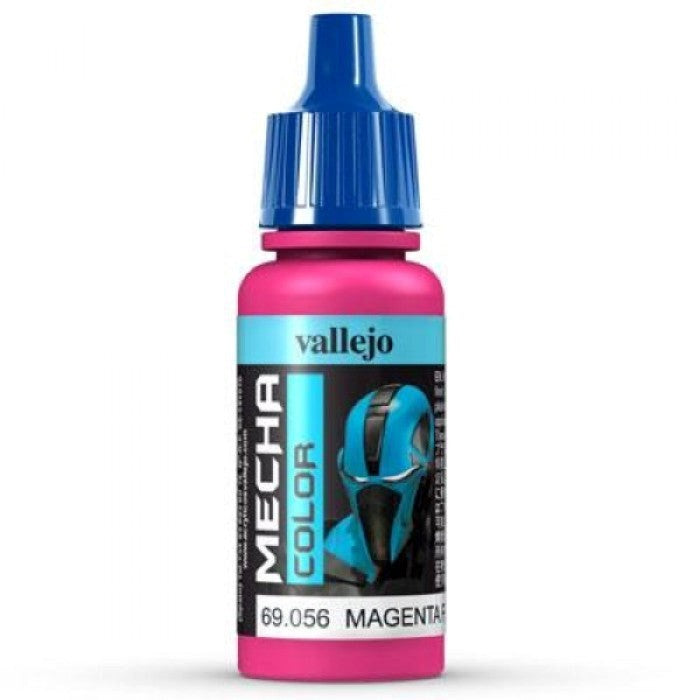 Vallejo AV69056 Mecha Colour Magenta Fluorescent 17ml (8938277339373)