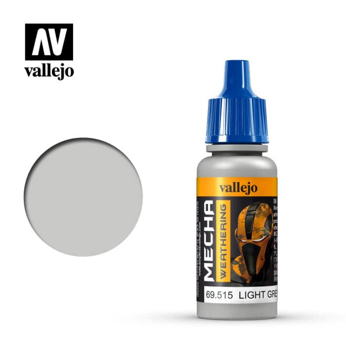Vallejo AV69515 Mecha Colour Light Grey Wash 17ml (8938278682861)