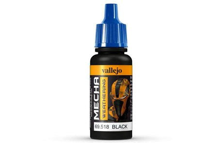 Vallejo AV69518 Mecha Colour Black Wash 17ml (8938278715629)
