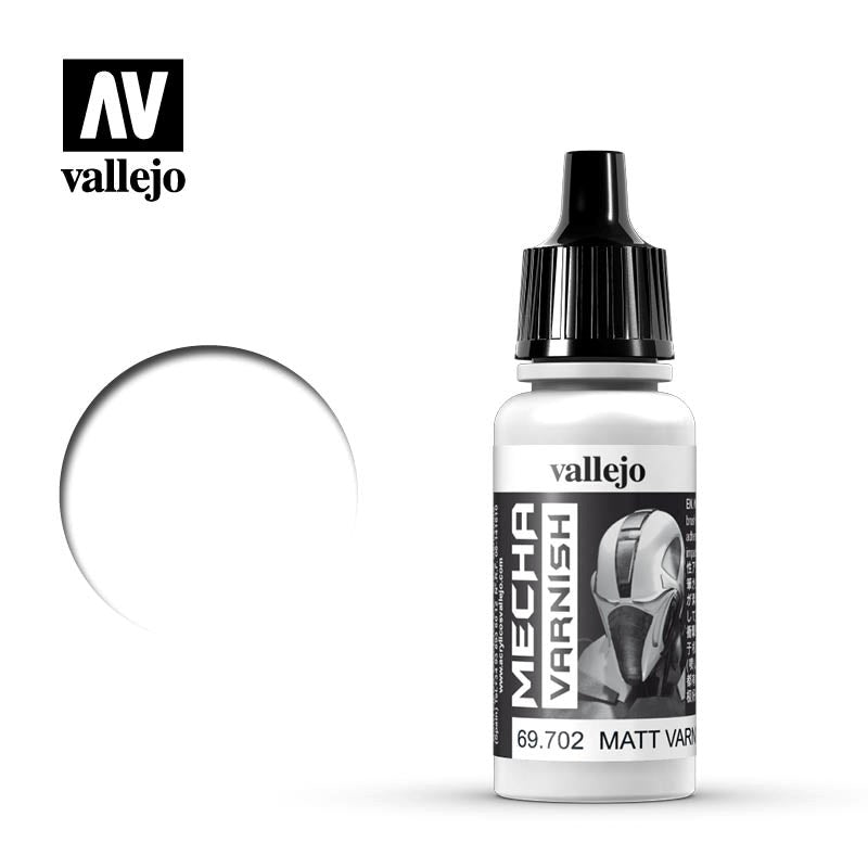 Vallejo AV69702 Mecha Colour Matt Varnish 17ml (8938279141613)