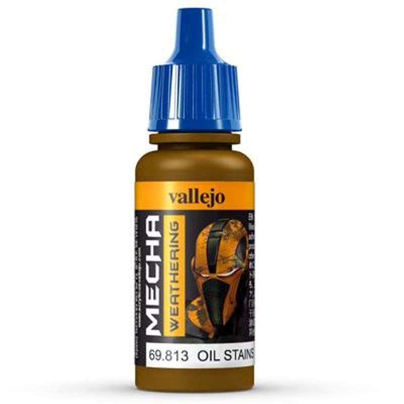 Vallejo AV69813 Mecha Colour Oil Stains (Gloss) 17ml (8938279305453)