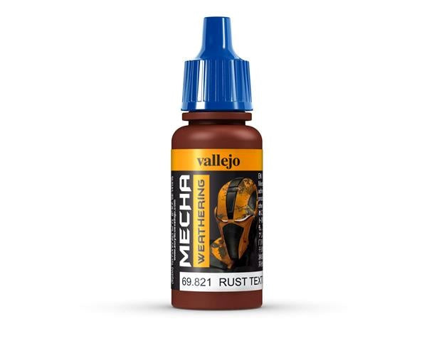 Vallejo AV69821 Mecha Colour Rust Texture (Matt) 17ml (8938279534829)