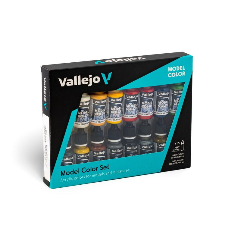 Vallejo AV70149 Model Colour Napoleonic Colors French & British 1789-1815  16 Colour Set