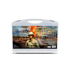 Vallejo Military Case. Includes: 76 Colors + 4 auxiliaries