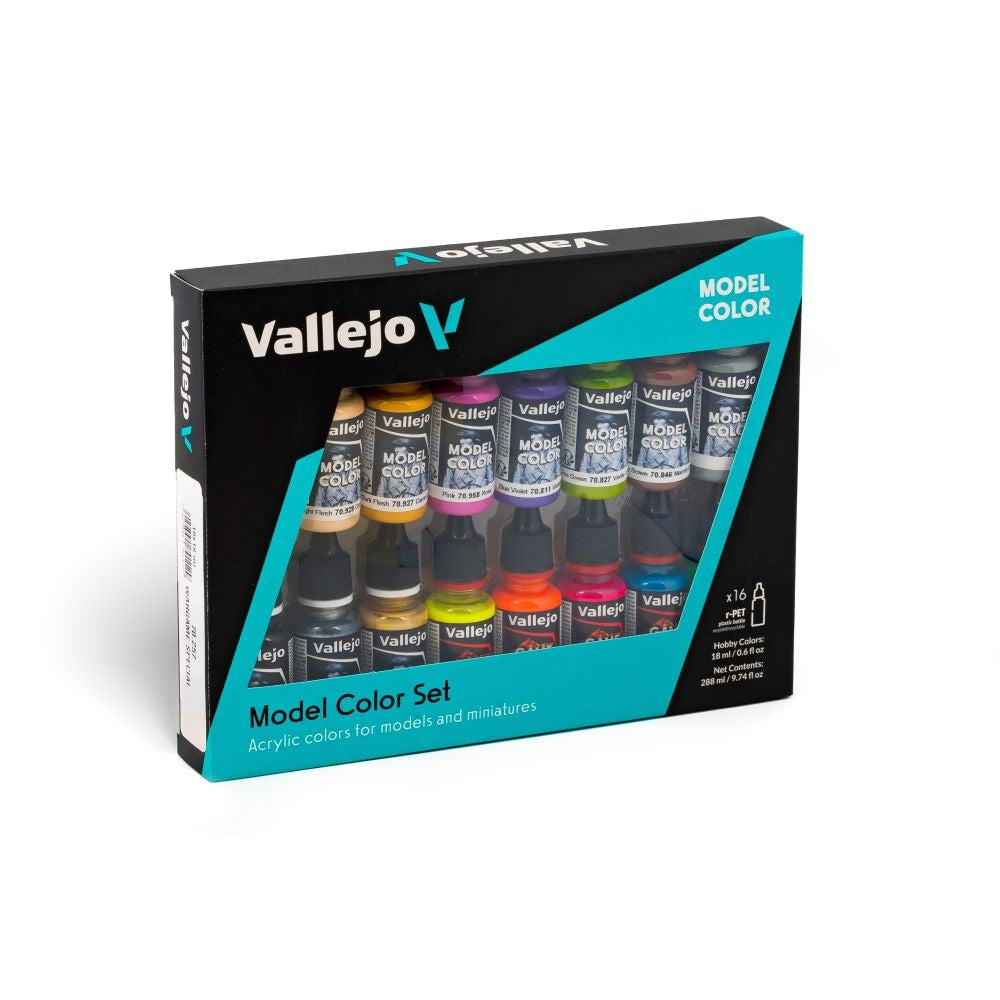 Vallejo AV70257 Model Colour Wargame Special 16 Colour Set (8938282385645)