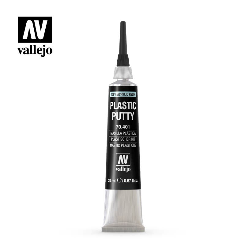 Vallejo AV70401 Accessories Plastic Putty 20 ml (8938283106541)