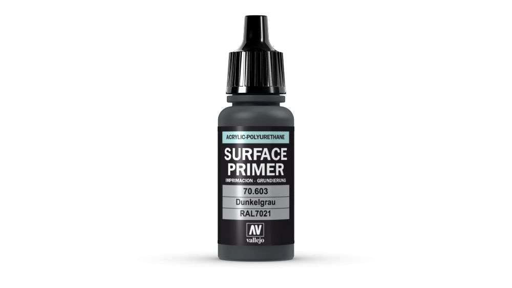Vallejo AV70603 Surface Primer German Panzer Grey 17 ml (8938284187885)