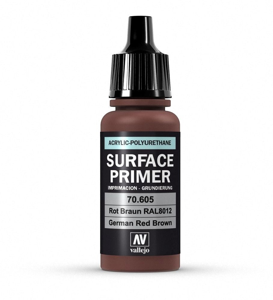 Vallejo AV70605 Surface Primer German Red Brown 17 ml (8938284318957)