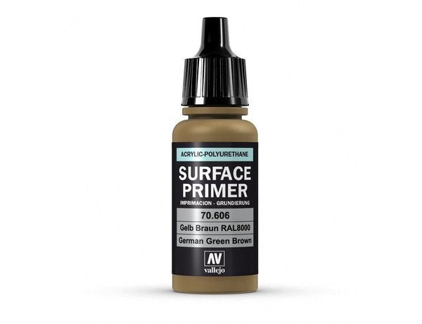 Vallejo AV70606 Surface Primer German Green Brown 17 ml (8938284384493)