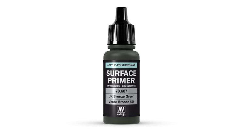Vallejo AV70607 Surface Primer UK Bronze Green 17 ml