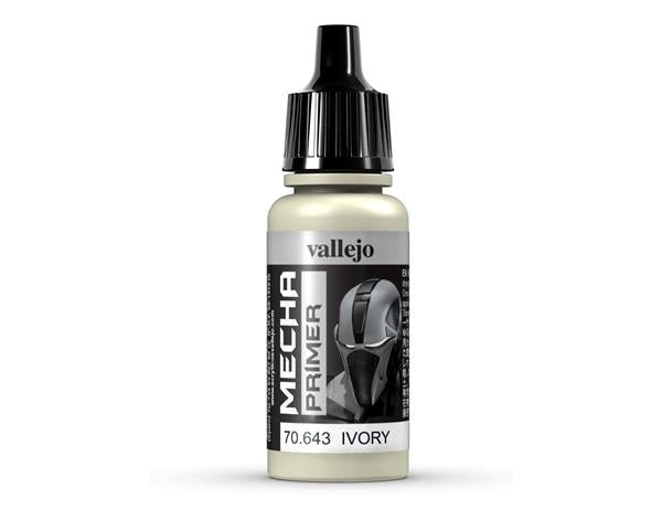 Vallejo AV70643 Mecha Colour Ivory Primer 17ml (8938285891821)