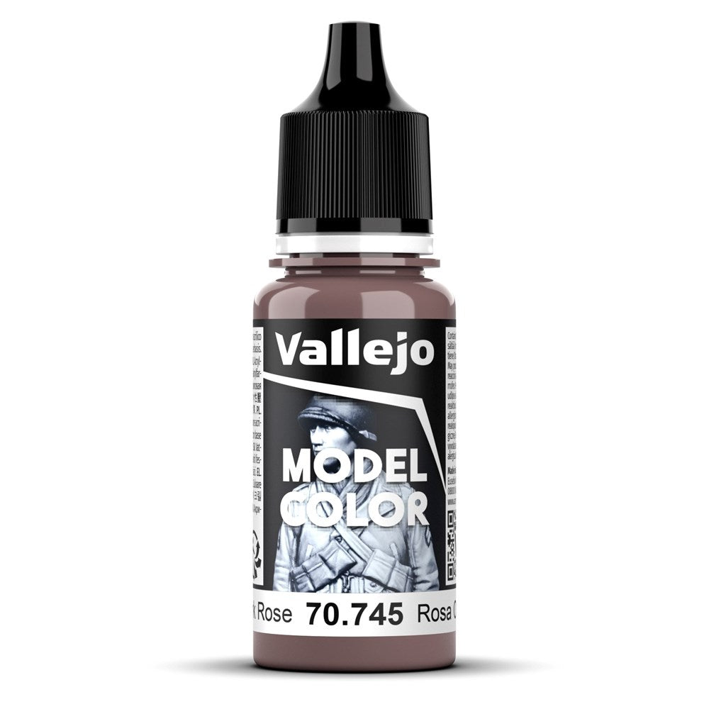 Vallejo AV70745 Model Colour Dark Rose 18ml (8938286186733)