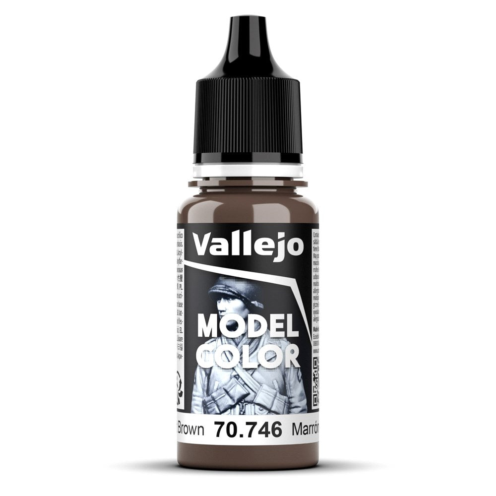 Vallejo AV70746 Model Colour Chestnut Brown 18ml (8938286252269)