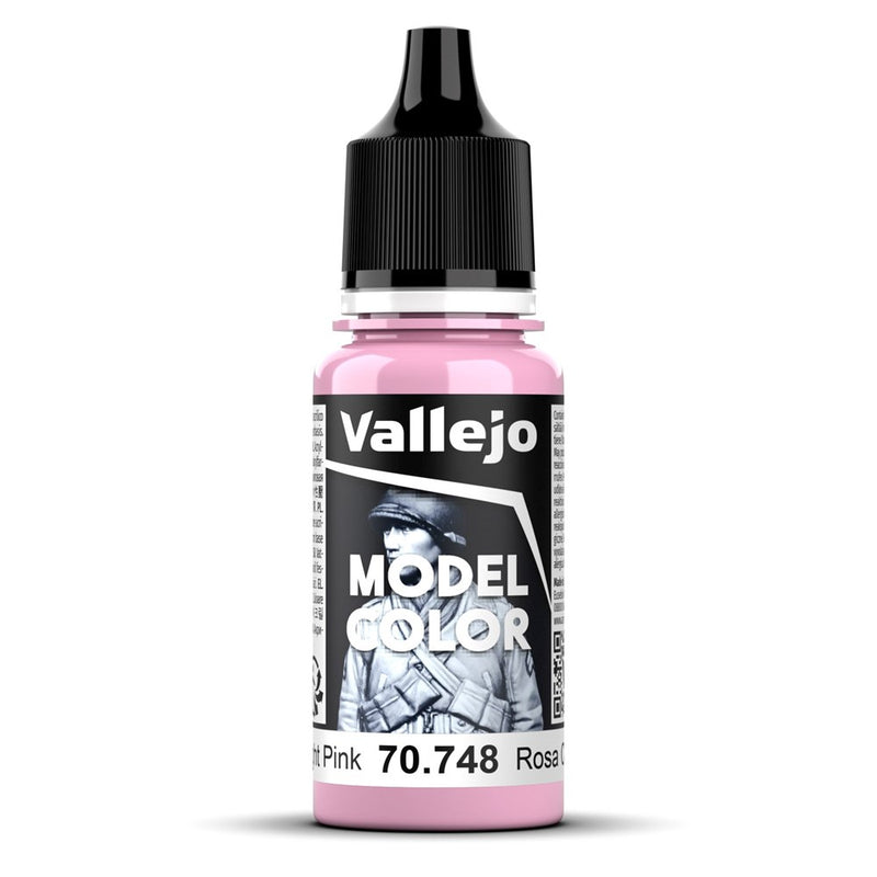 Vallejo AV70748 Model Colour Light Pink 18ml