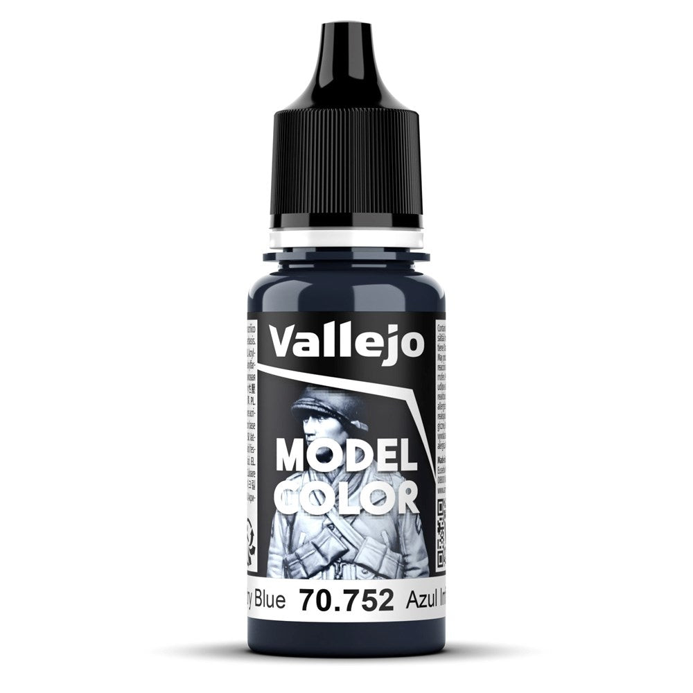 Vallejo AV70752 Model Colour Infantry Blue 18ml (8938286678253)