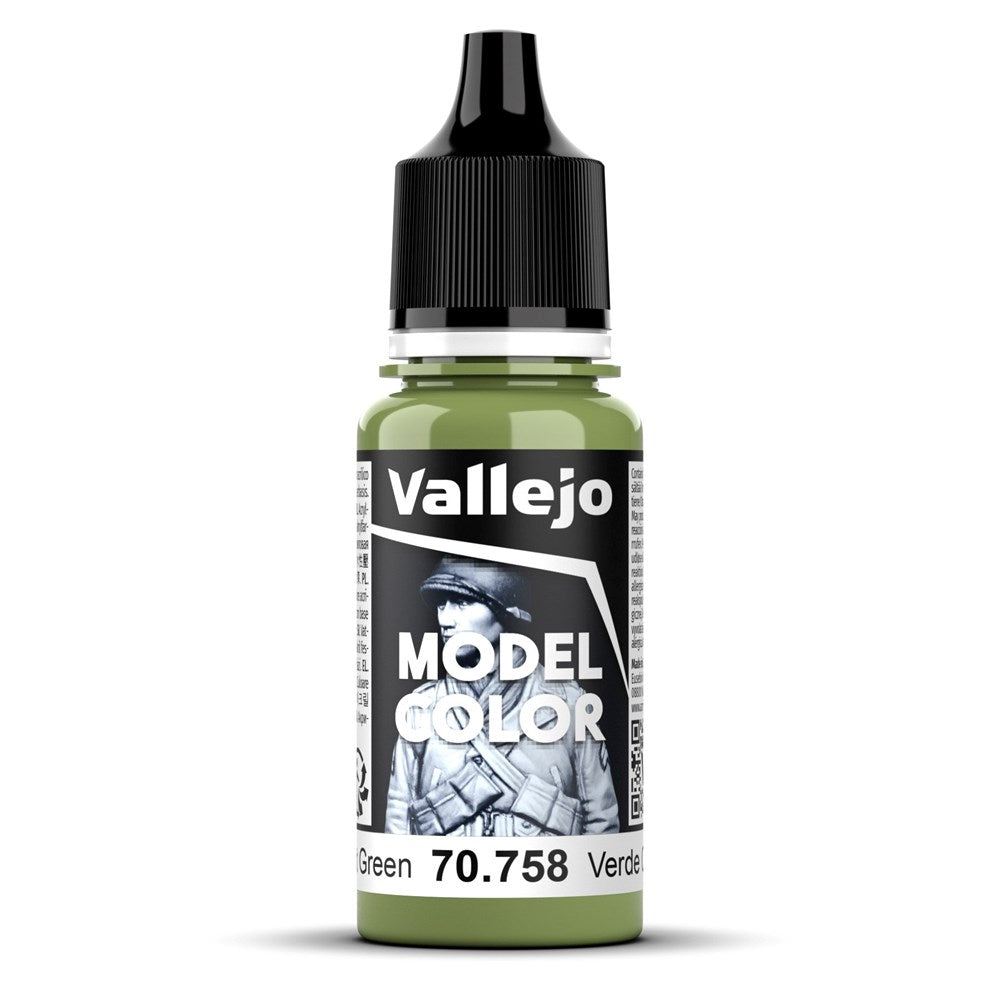 Vallejo AV70758 Model Colour Bright Green 18ml (8938287071469)