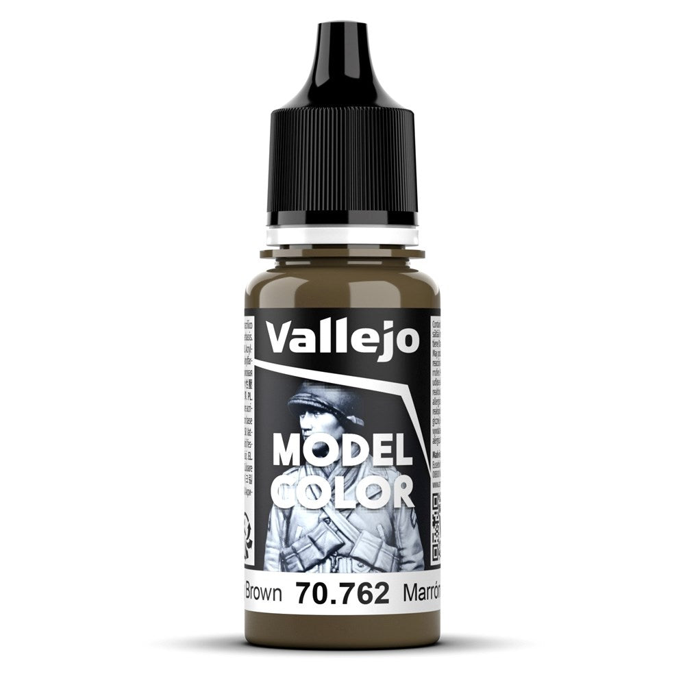 Vallejo AV70762 Model Colour Grey Brown 18ml (8938287399149)