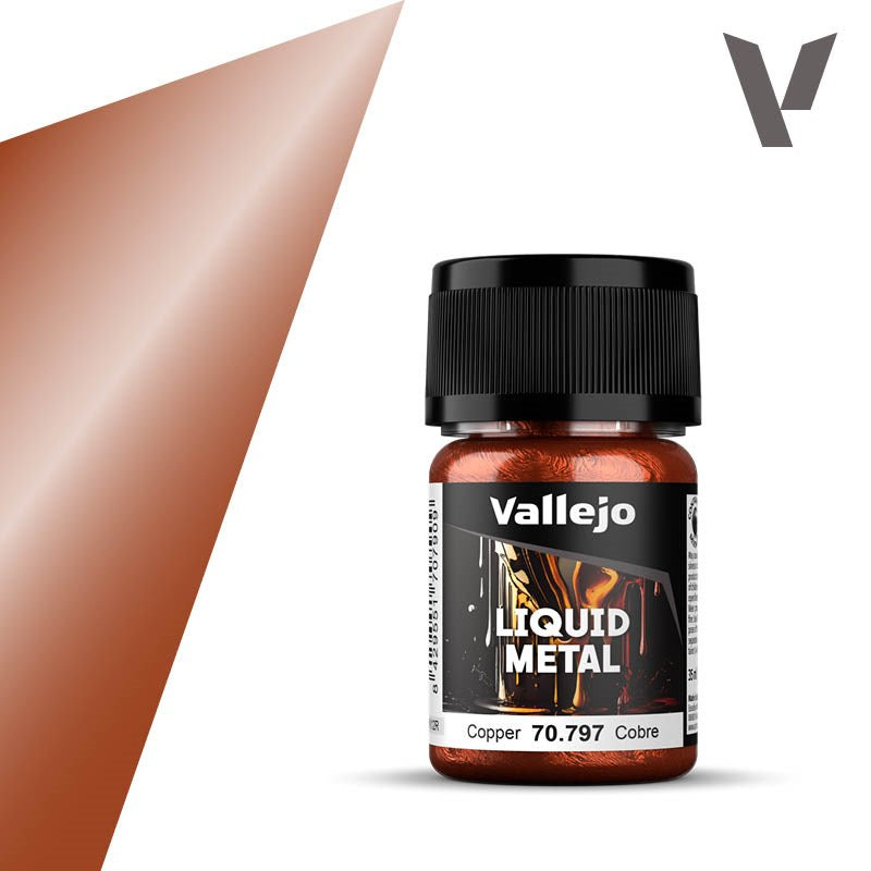 Vallejo AV70797 Model Colour Metallics Copper 35ml (8938289332461)
