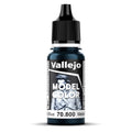 Vallejo AV70800 Model Colour Gunmetal Blue 18ml (8938289463533)