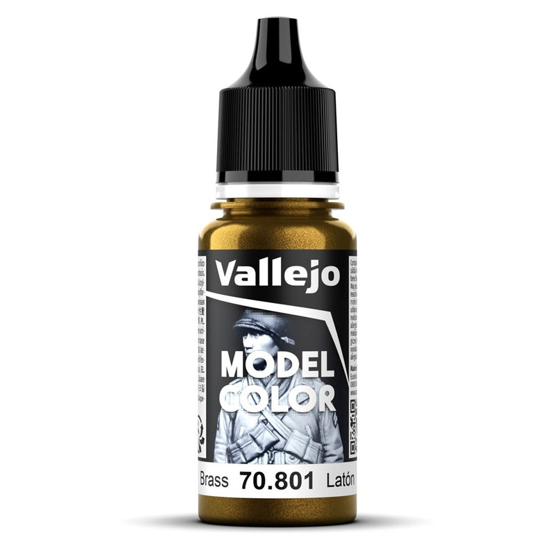 Vallejo AV70801 Model Colour Brass 18ml