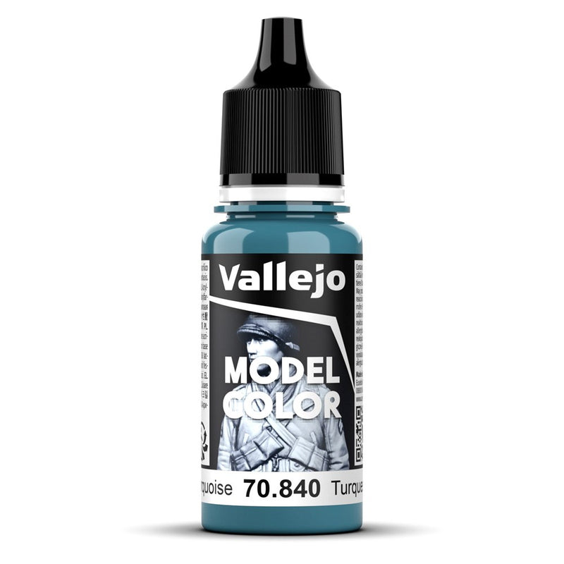 Vallejo AV70840 Model Colour Light Turquoise 18ml