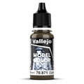 Vallejo AV70871 Model Colour Leather Brown 18ml (8938293952749)