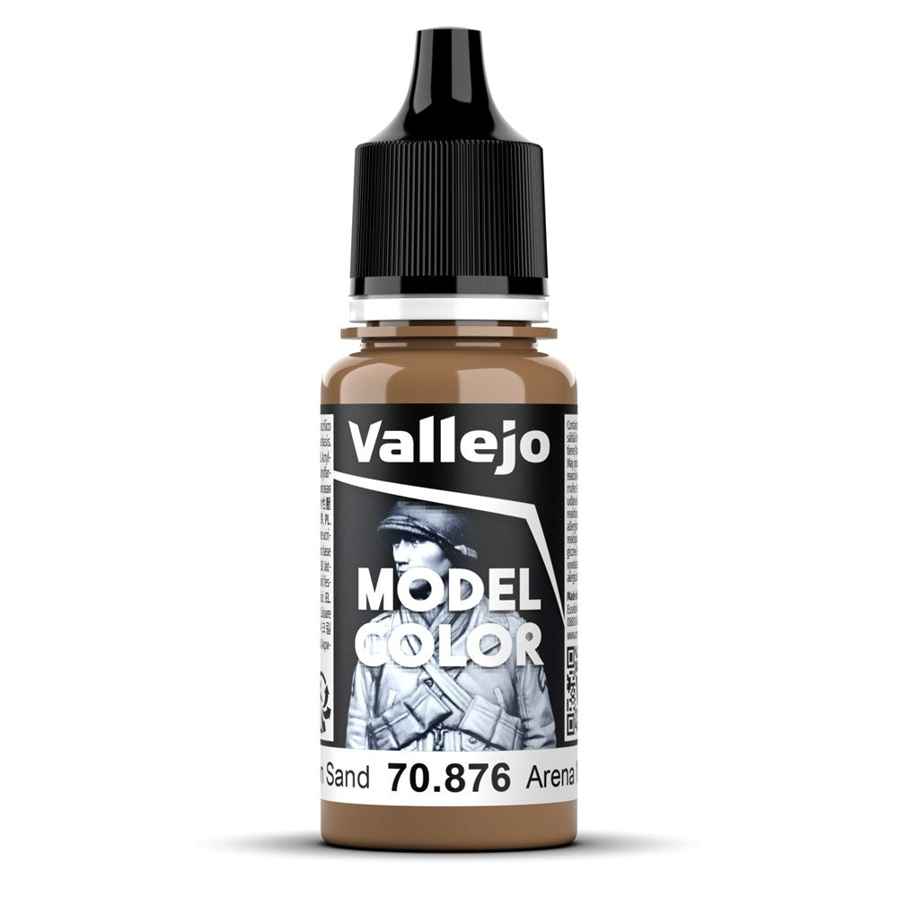 Vallejo AV70876 Model Colour Brown Sand 18ml (8938294345965)
