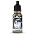 Vallejo AV70879 Model Colour Green Brown 18ml (8938294673645)