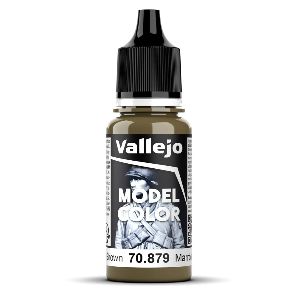 Vallejo AV70879 Model Colour Green Brown 18ml (8938294673645)