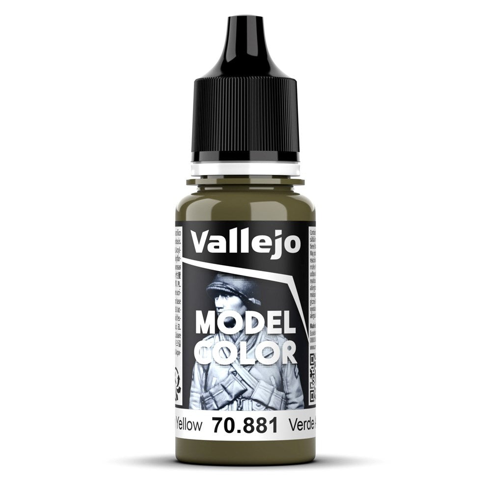Vallejo AV70881 Model Colour Green Yellow 18ml (8938294935789)