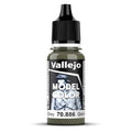 Vallejo AV70886 Model Colour Green Grey 18ml (8938295329005)