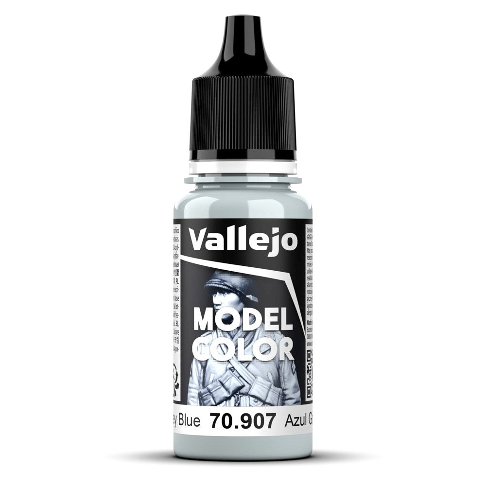 Vallejo AV70907 Model Colour Pale Grey Blue 18ml (8938297000173)