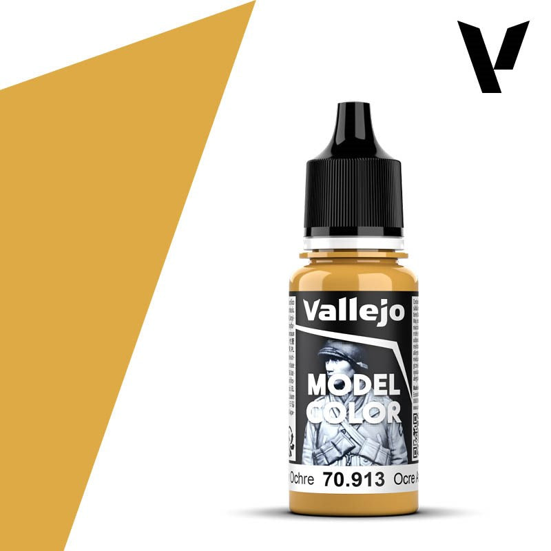 Vallejo AV70913 Model Colour Yellow Ochre 18ml
