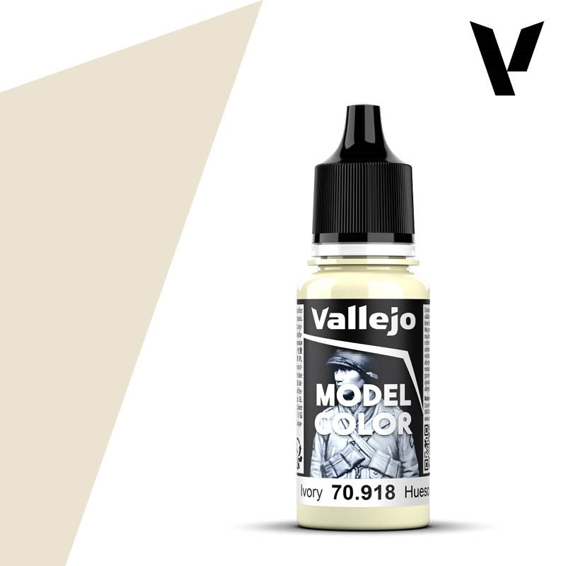 Vallejo AV70918 Model Colour Ivory 18ml