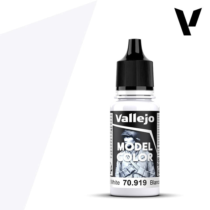 Vallejo AV70919 Model Colour Cold White 18ml (8938298114285)