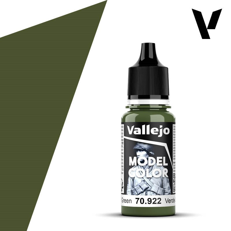Vallejo AV70922 Model Colour Uniform Green 18ml (8938298409197)