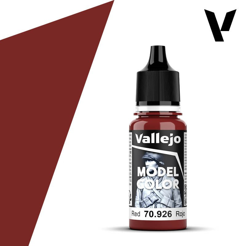 Vallejo AV70926 Model Colour Red 18ml (8938298704109)