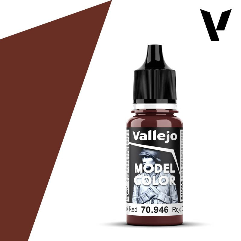 Vallejo AV70946 Model Colour Dark Red 18ml (8938299556077)
