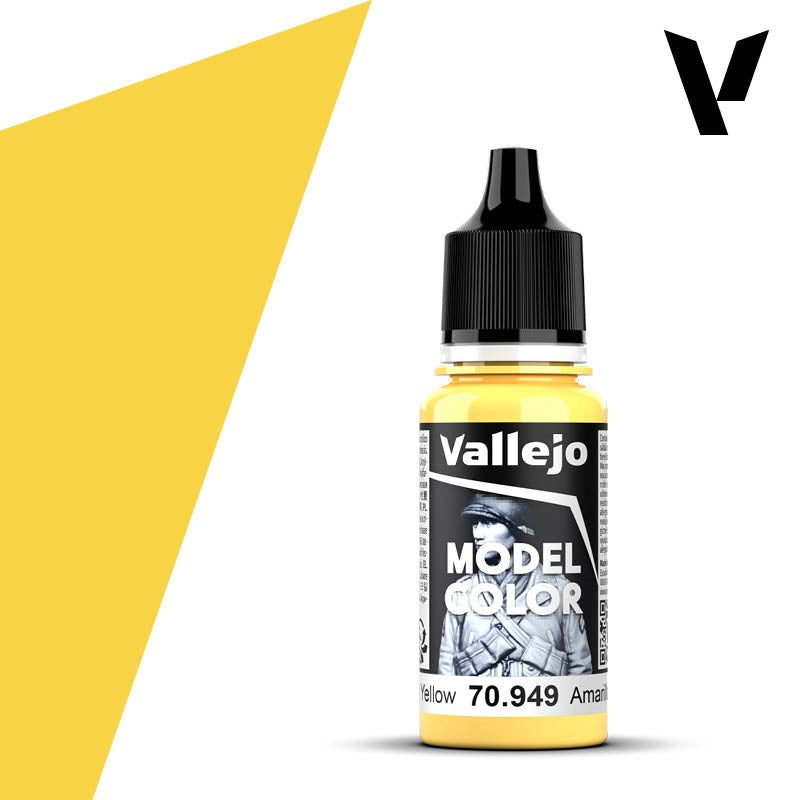 Vallejo AV70949 Model Colour Light Yellow 18ml
