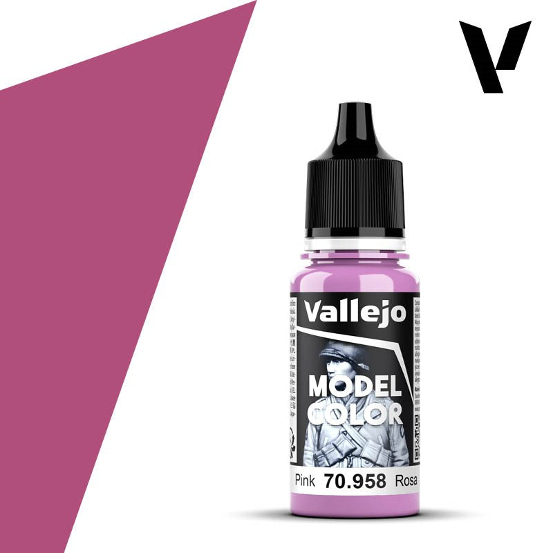 Vallejo AV70958 Model Colour Pink 18ml