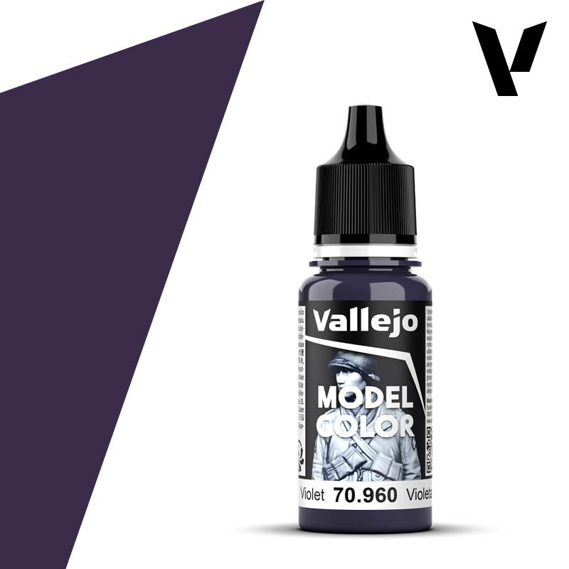 Vallejo AV70960 Model Colour Violet 18ml (8938300637421)