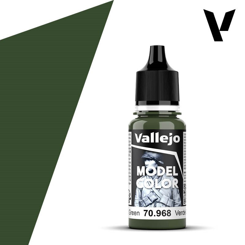 Vallejo AV70968 Model Colour Flat Green 18ml (8938301227245)